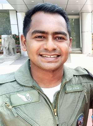 Portrait of Wg Cdr Bharathi M